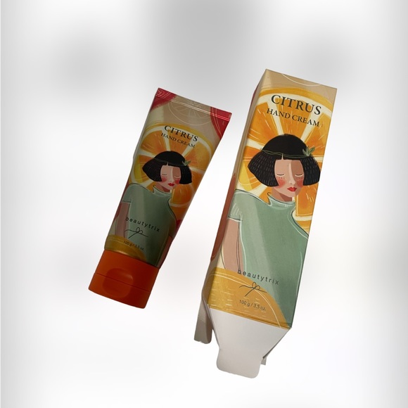 BEAUTYTRIX rich and uplifting Citrus hand cream tube size 3.5oz - Picture 4 of 8